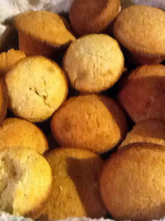 A picture of Sweet Cornbread Muffins.