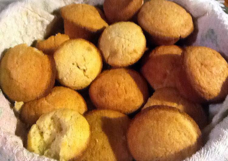 Simple Way to Make Homemade Sweet Cornbread Muffins