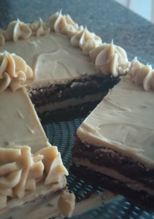 Una foto de Pastel de Moka