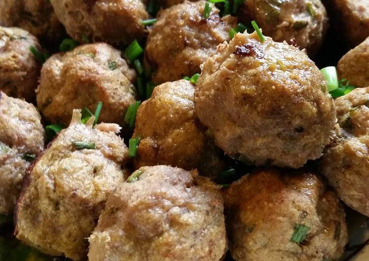 Recipe of Perfect Chicken curry meatballs