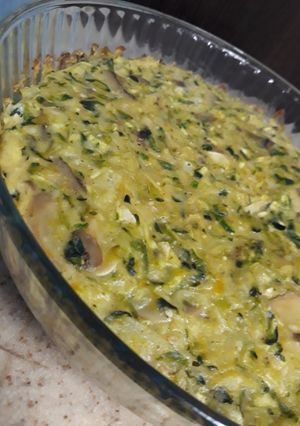 Una foto de Tortilla tipo Souflé de Zapallitos