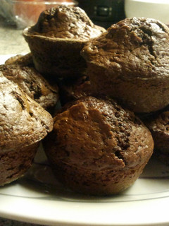 A picture of Chocolate Muffins.