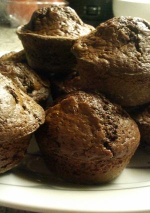 A picture of Chocolate Muffins.