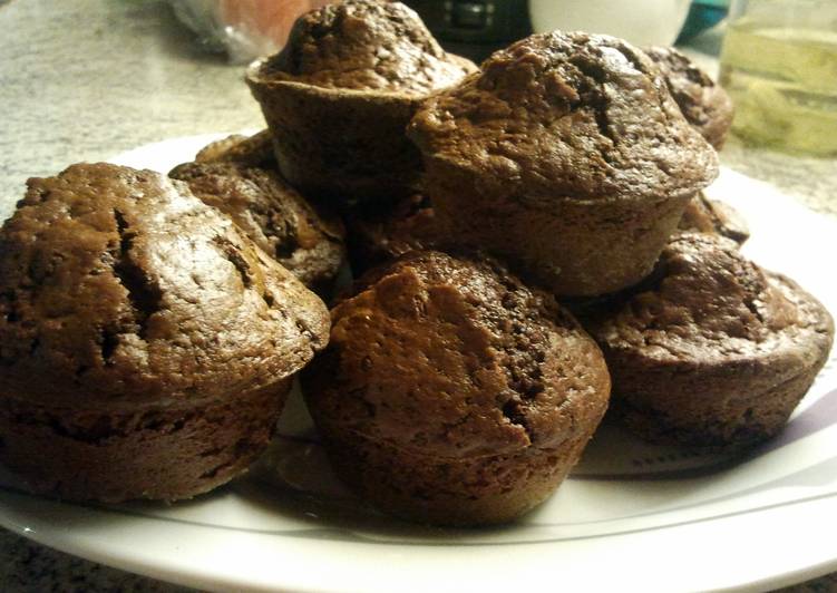 Recipe of Quick Chocolate Muffins