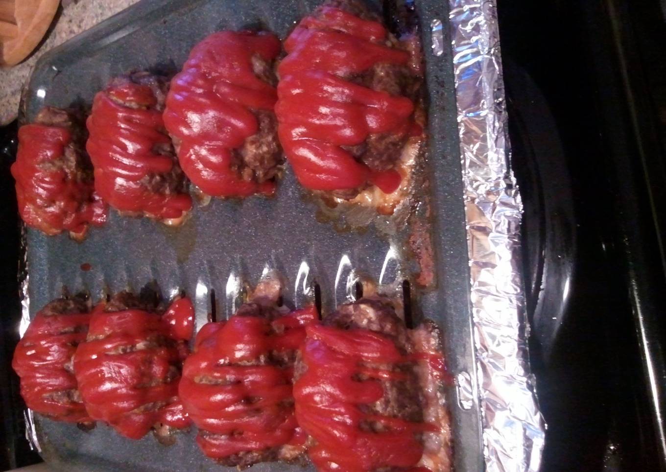 Venison & Hamburger Mini Meatloaf