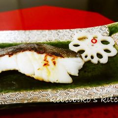 A picture of Haddock Marinated in Shio-Koji & Amazake.