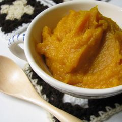 A picture of My Kabocha Squash Paste.