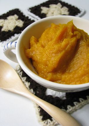 A picture of My Kabocha Squash Paste.