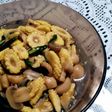 Tumis jamur jagung muda