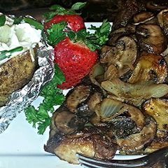 A picture of Mike's Tender T-Bones & Scrumptious Sides.