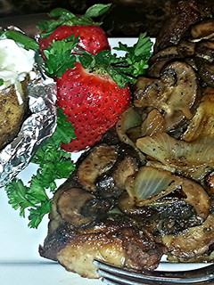 A picture of Mike's Tender T-Bones & Scrumptious Sides.