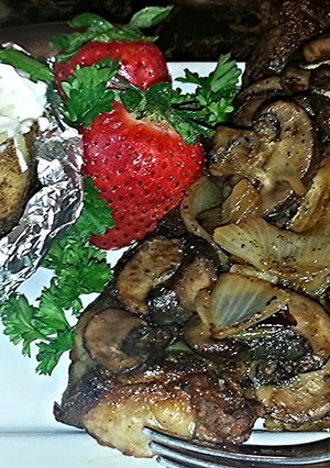 A picture of Mike's Tender T-Bones & Scrumptious Sides.