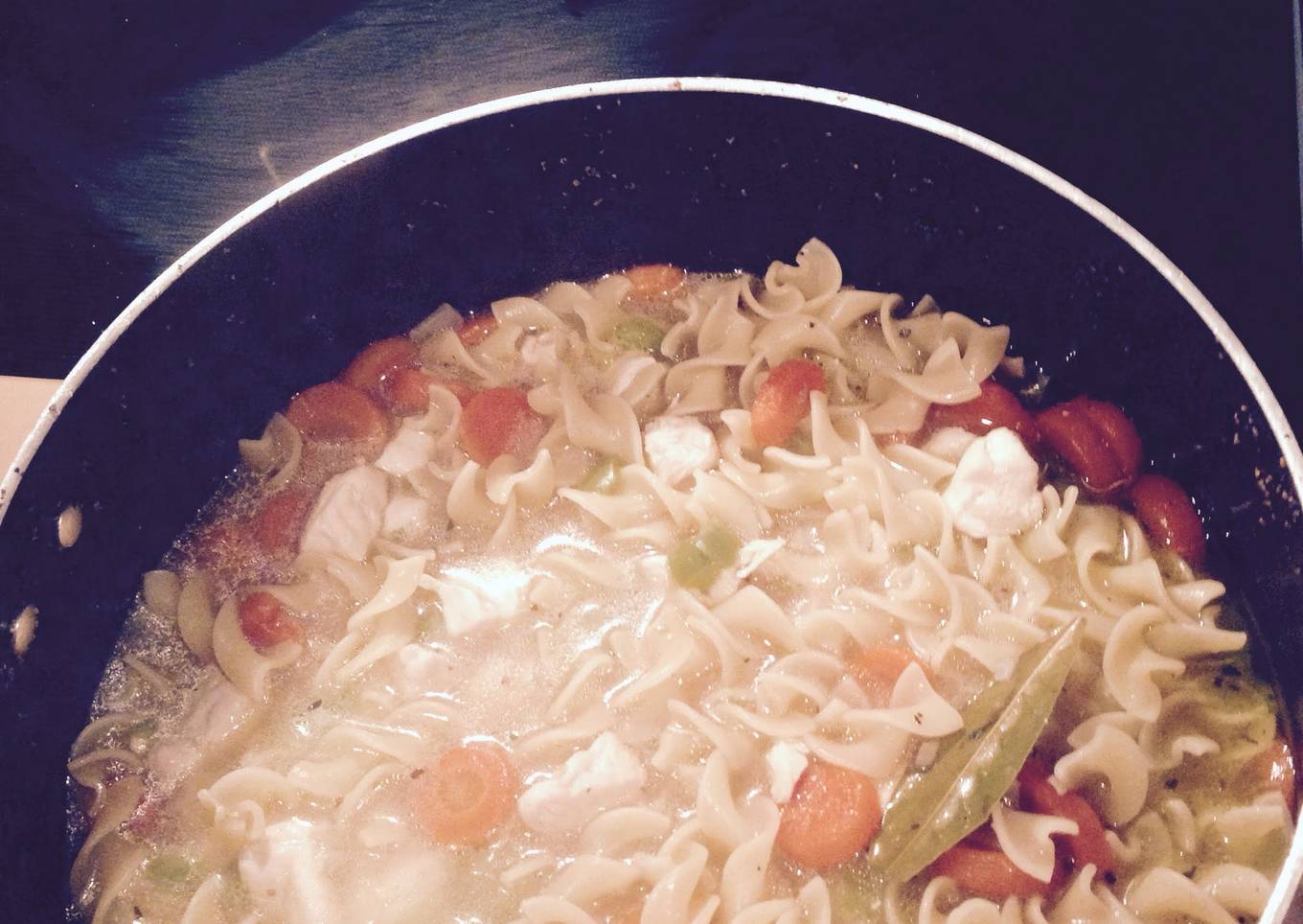 Homemade Chicken Noodles