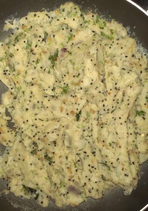 A picture of UPMA(SEMOLINA SNACK).