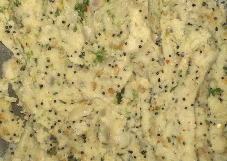 Simple Way to Prepare Speedy UPMA(SEMOLINA SNACK)