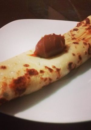A picture of Blancmange's pancake (really easy).