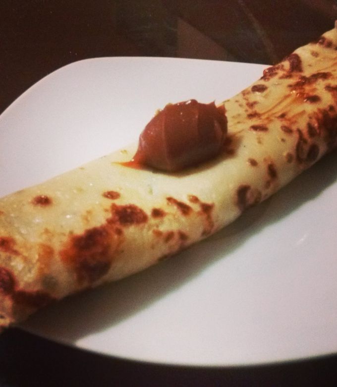 A picture of Blancmange's pancake (really easy).