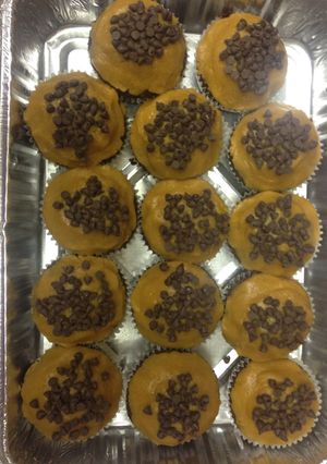 A picture of Easy Peanut Butter Cup Cupcakes.