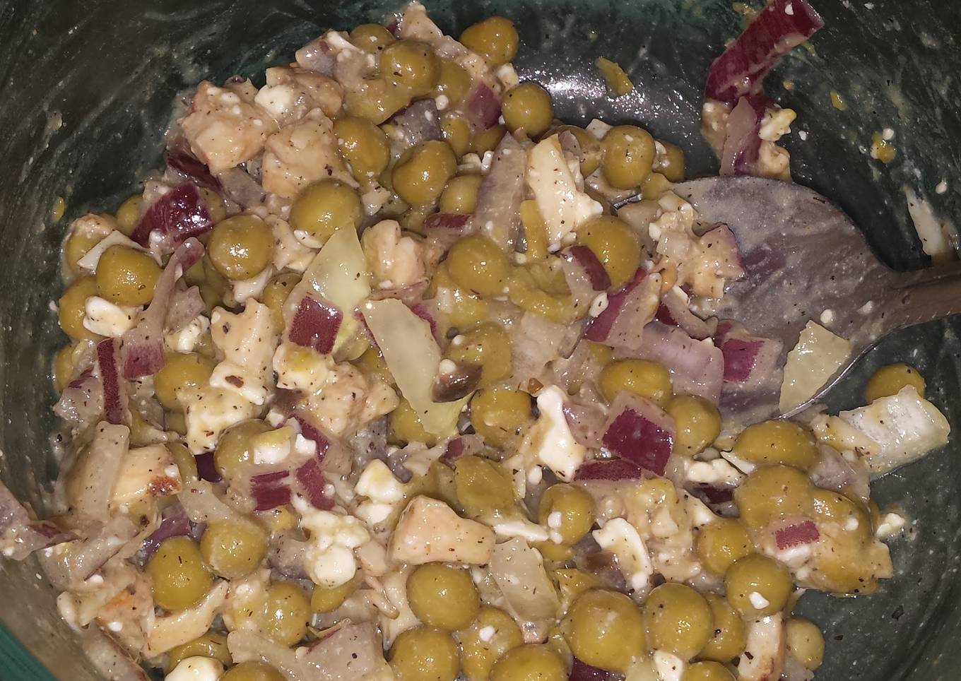 chickpea chicken salad