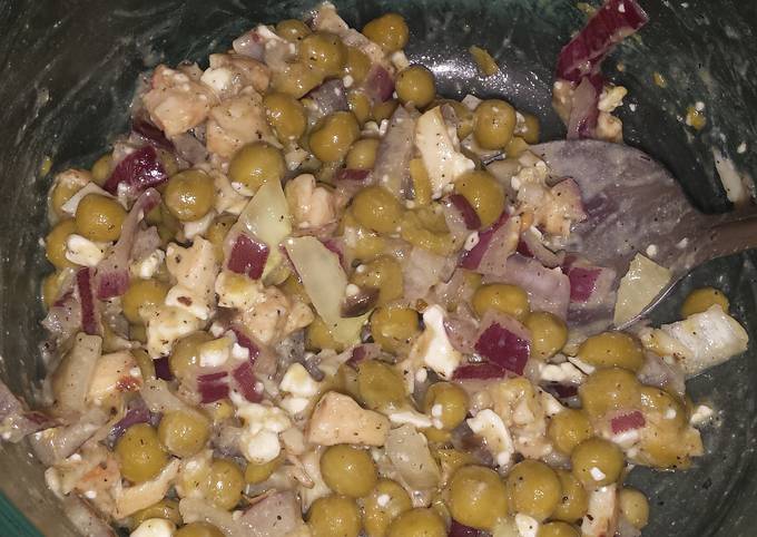 Easiest Way to Make Homemade chickpea chicken salad
