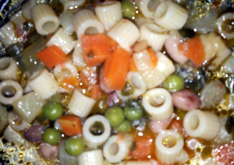 Simple Way to Make Any-night-of-the-week PASTA and BEAN SOUP