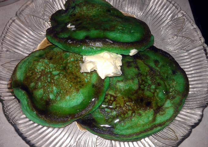 Macs chocolate chip mint pancakes Recipe