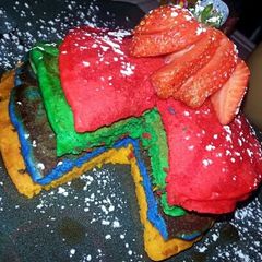 Ray”s Rainbow Pancakes A picture of Ray”s Rainbow Pancakes.