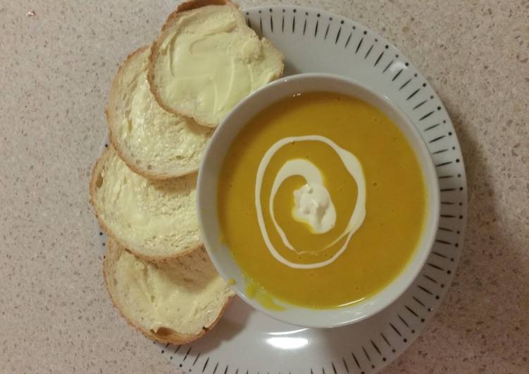 Recipe of Ultimate Pumpkin soup