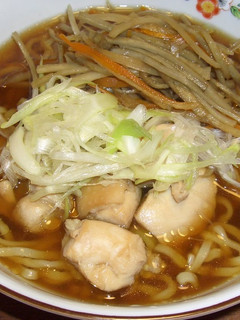 A picture of Chicken Flavored Ramen Noodles.