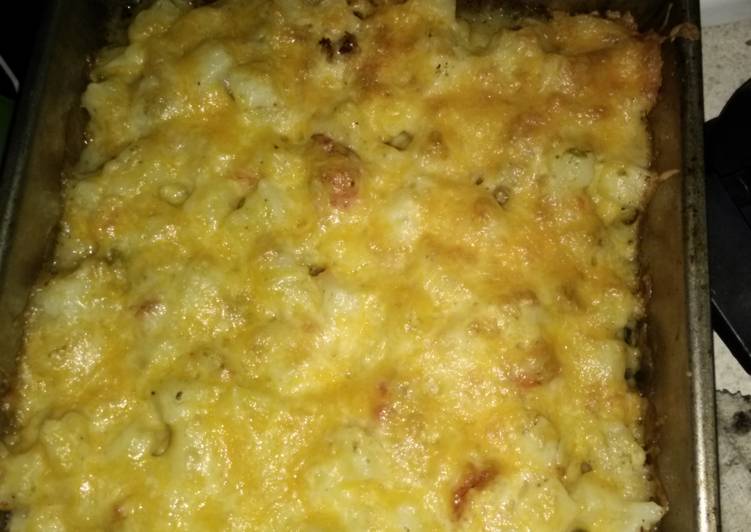 Simple Way to  Cooking Crawfish hash brown casserole Delicious