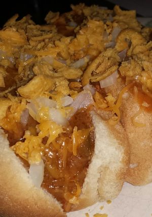 A picture of Bandito Chili Dogs.