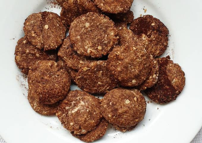 Biscuits cacao noisette (sans Sucre ajouté)