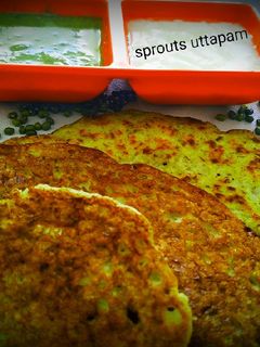 ફણગાવેલા મગના ઉત્તપમ(Sprouted mung uttapam recipe in Gujarati) રેસીપી મુખ્ય ફોટો