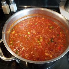 A picture of Ground Beef Chili.