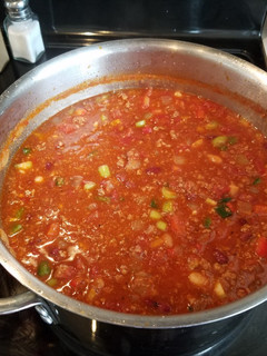 A picture of Ground Beef Chili.