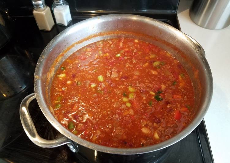 Recipe of Quick Ground Beef Chili