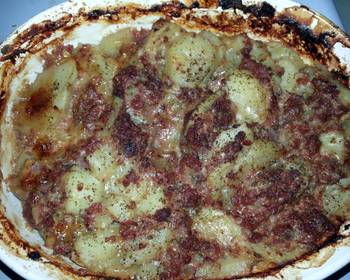 Popular Recipe Corned Beef Scalloped Potatoes Delicious Nutritious