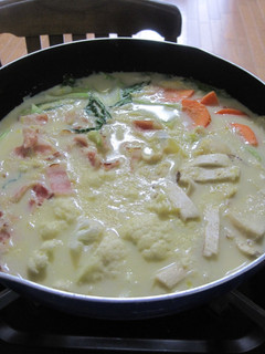 A picture of Creamed Corn Hot Pot.