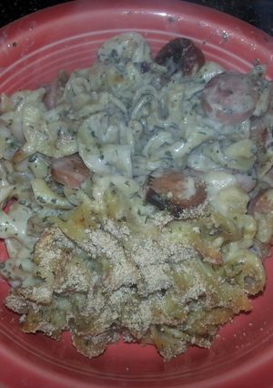 A picture of Hot dog Casserole.