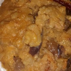 A picture of Cheesy potatoes.