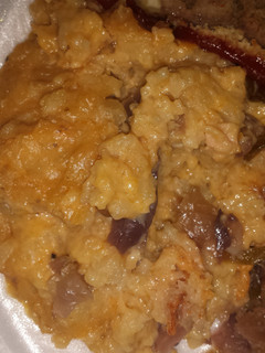 A picture of Cheesy potatoes.