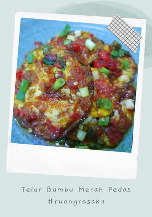 Foto resep Telor Bumbu Merah Pedas