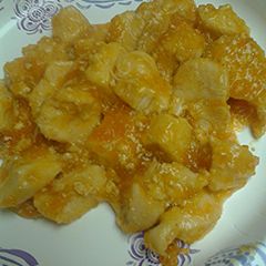 A picture of Papaya sauce.