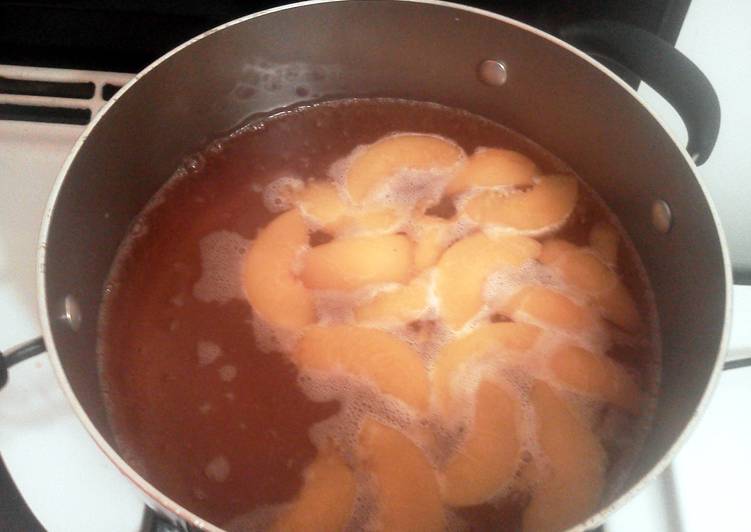 How to Make Super Quick Homemade peach moonshine