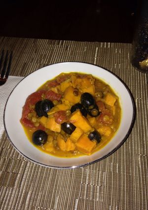 A picture of Sweet Potato Lentil "Curry".