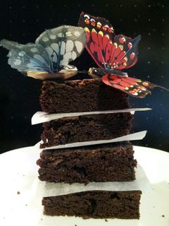 A picture of AMIEs COCOA Brownies.