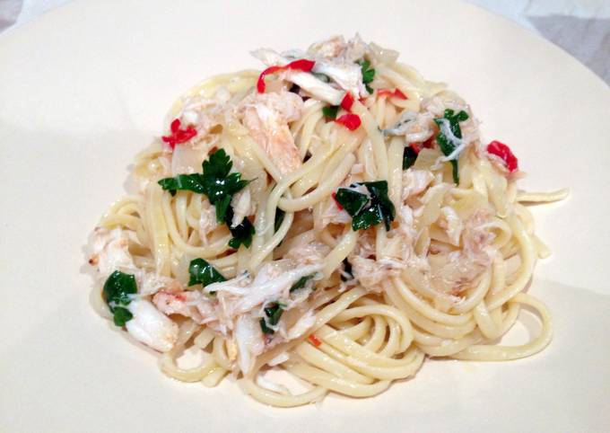 Crab Linguine