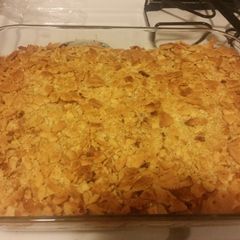 A picture of Broccoli chicken casserole.