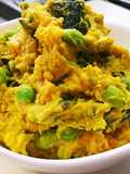 Pumpkin and Edamame Mayo Salad