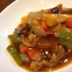 A picture of Tender Authentic Sweet and Sour Pork at Home.